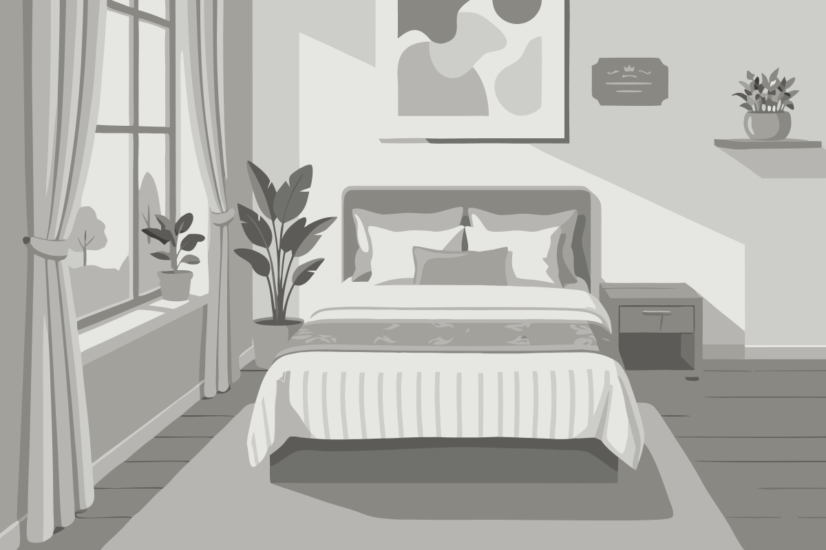 Kamar Standard Double atau Twin